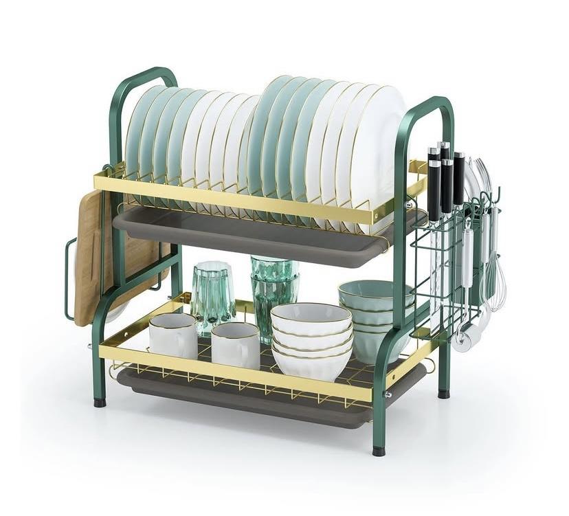 Non Rusty Original 2 Layer Dish Rack - Image 3