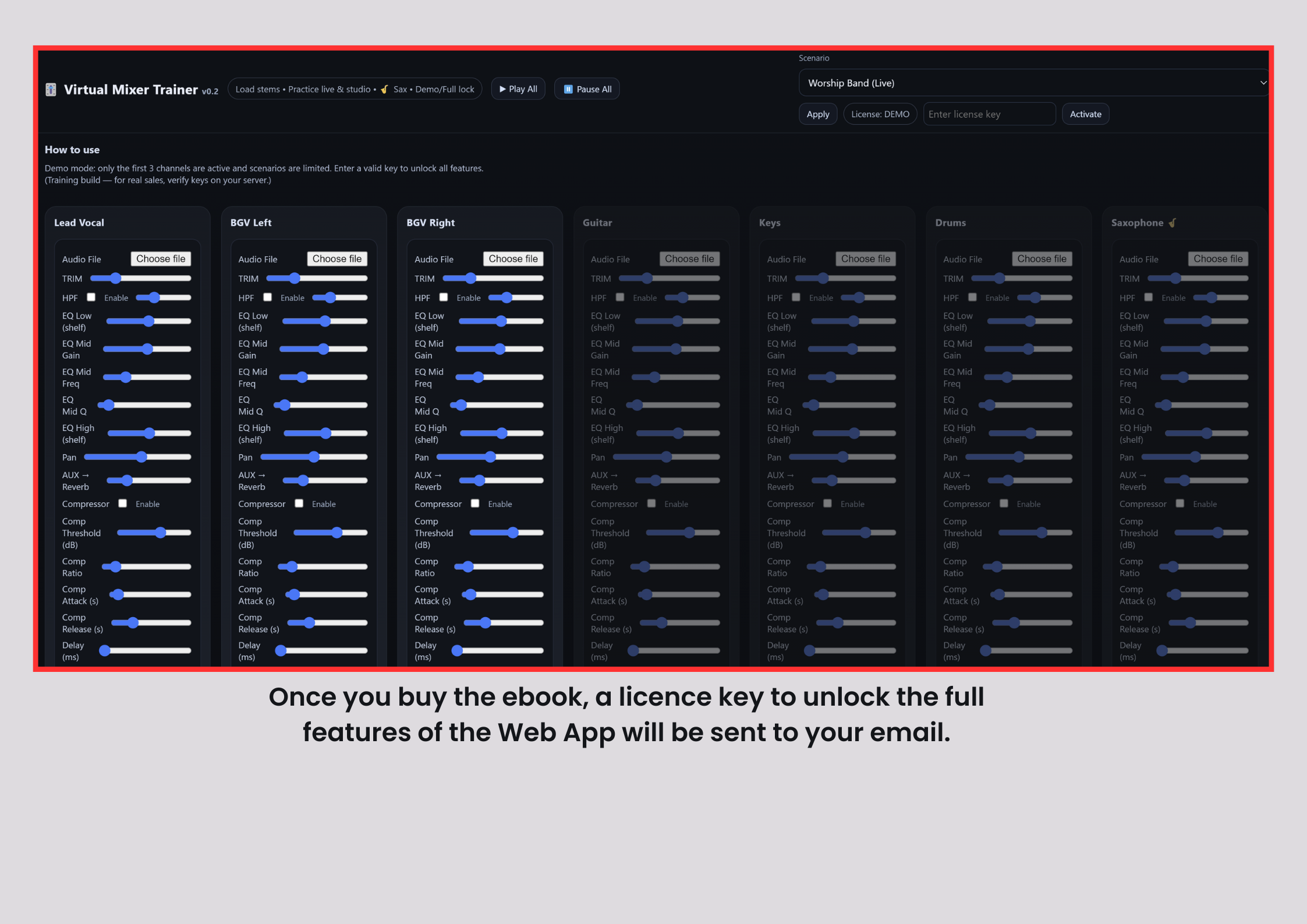 Virtual Mixer Trainer: Master your mixing skills today. comes with a virtual mixer for practice - Image 3