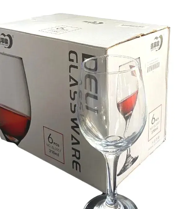 Deli Glassware 6pcs Wine Glass - Image 4