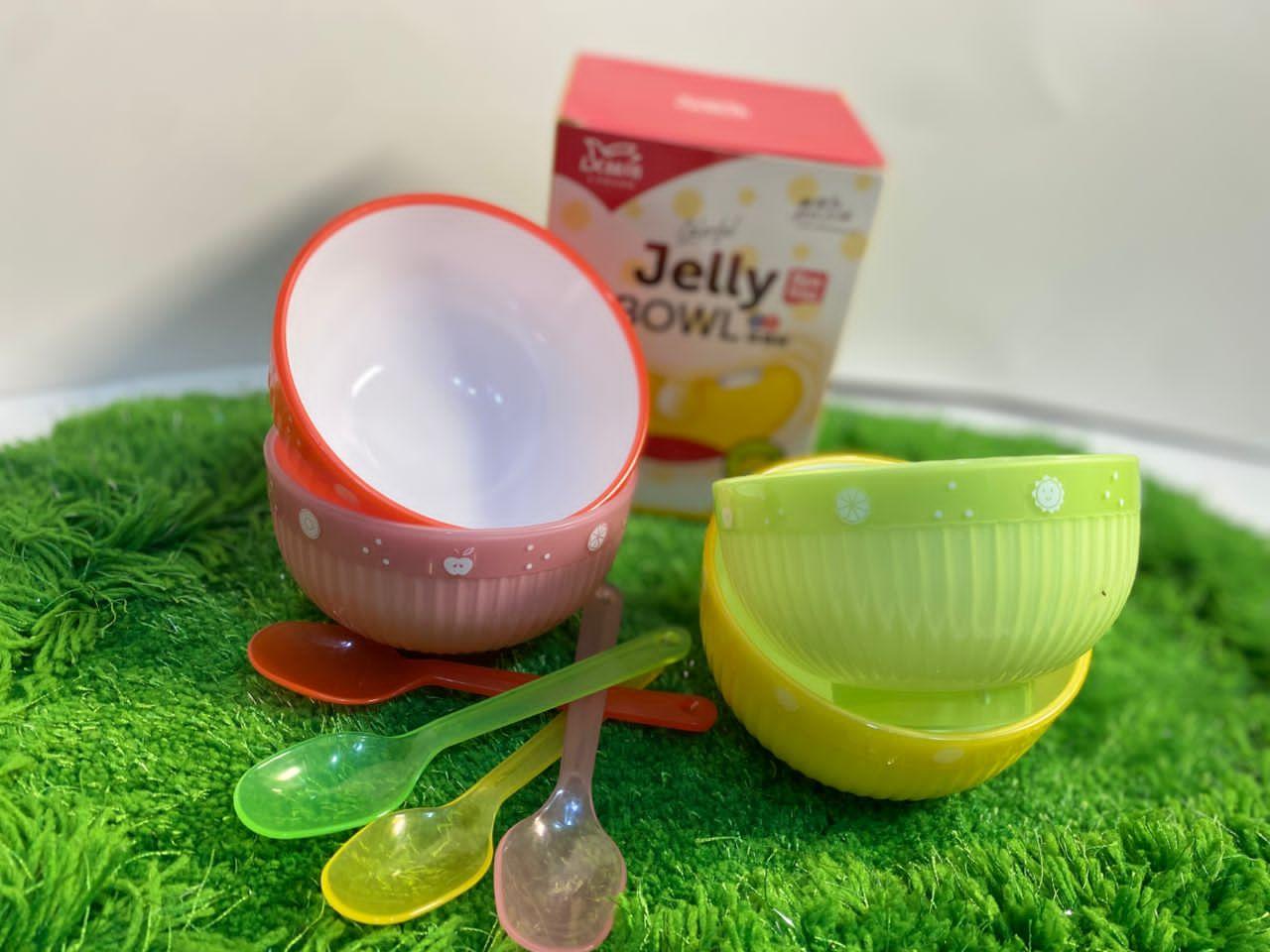 Unbreakable Kids Feeding Jelly Bowl - 8pcs - Image 2