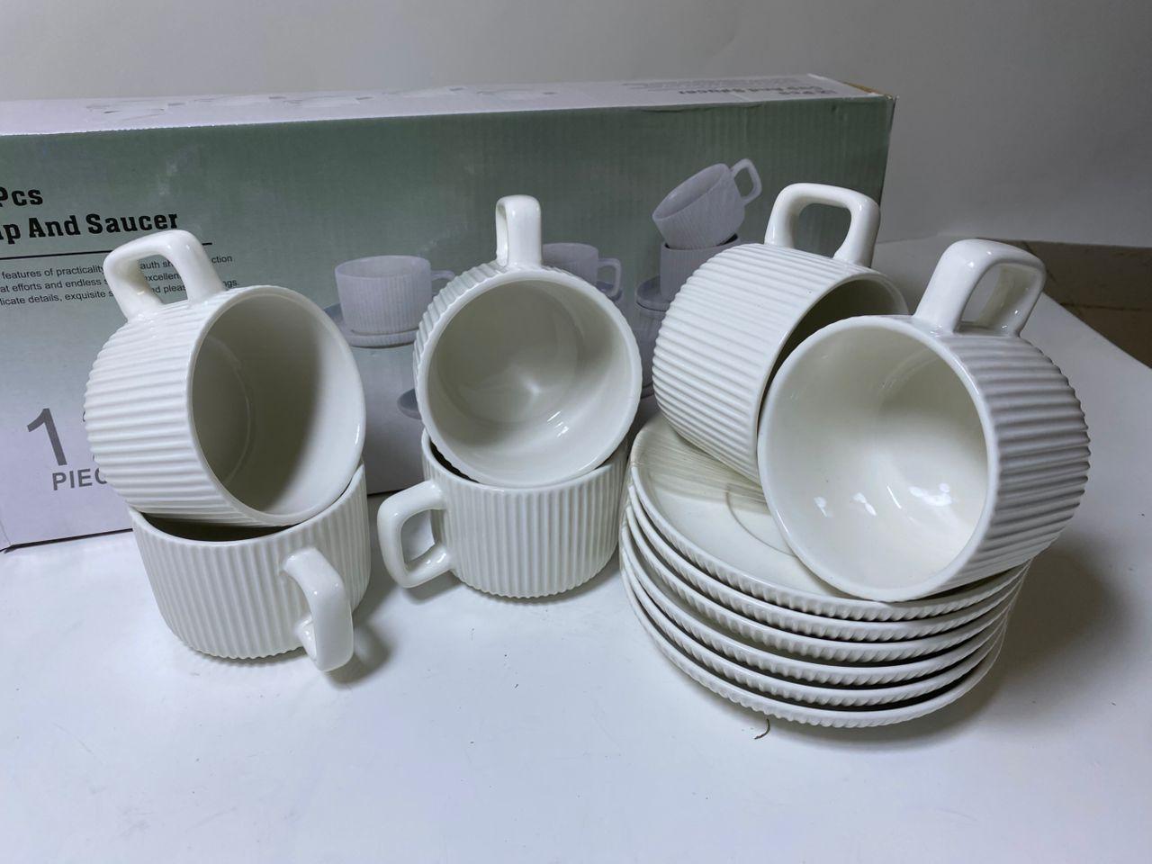 Cup and saucer 12 pcs - Image 3