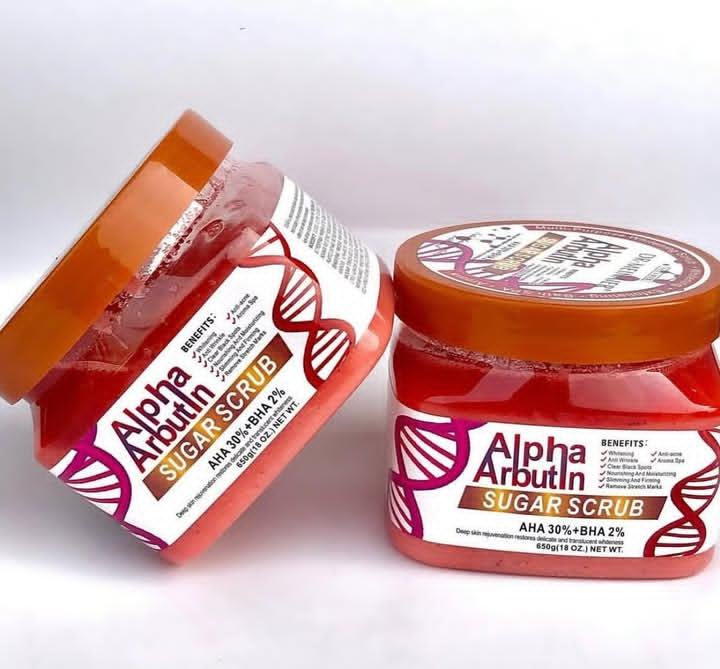 Alpha Arbutin Sugar Scrub - Image 2