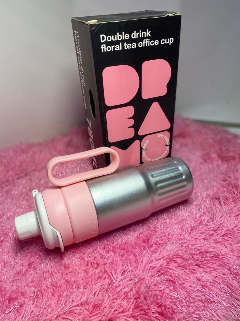 Double drink floral cup - Image 2