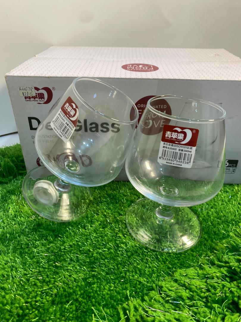 Wine Glass Cup Set 6 pcs