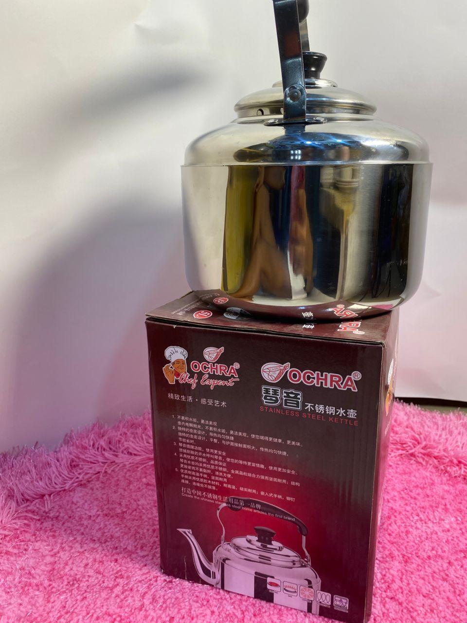 Ochra Stainless Steel Whistling Kettle - Image 2