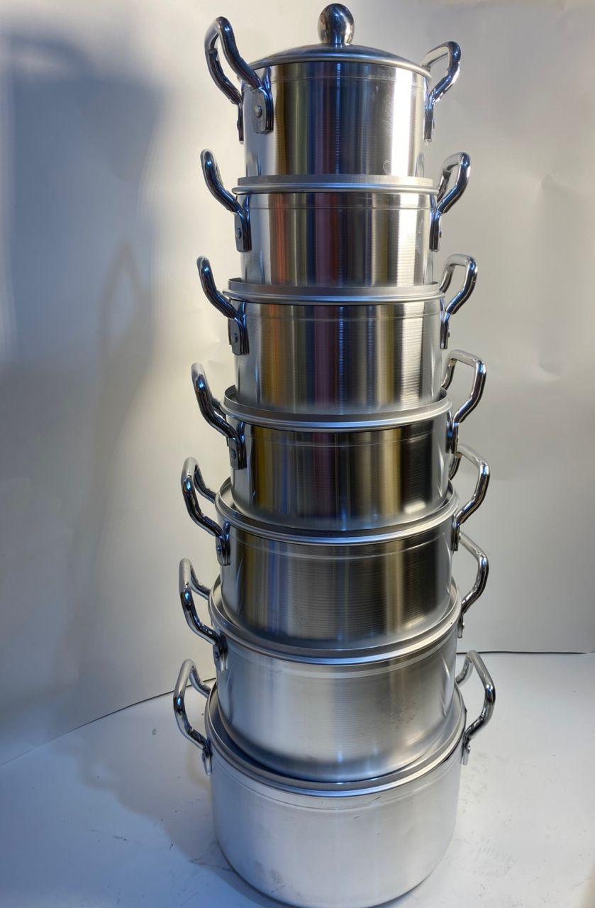Aluminium Cooking Ware Set 7 pcs.