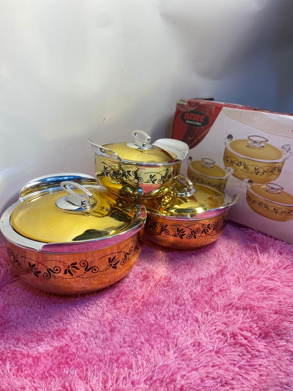 Dzire Insulated Pot/Casserole Set