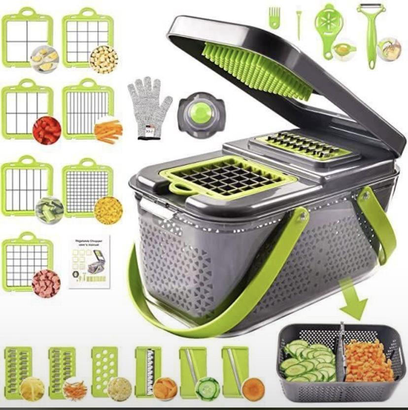 Multifunctional vegetable slicer 22in1