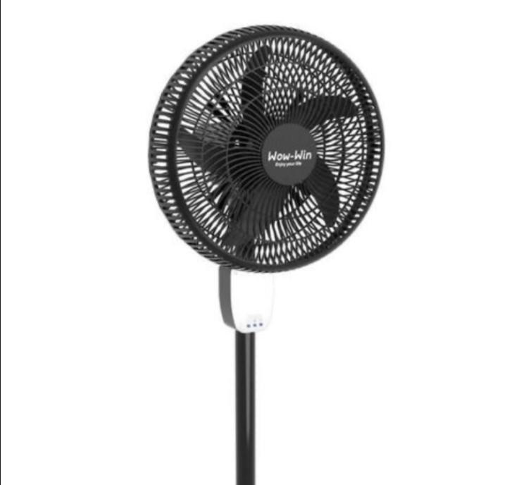 Wow-Win 17.2" AC/DC Solar Standing Fan