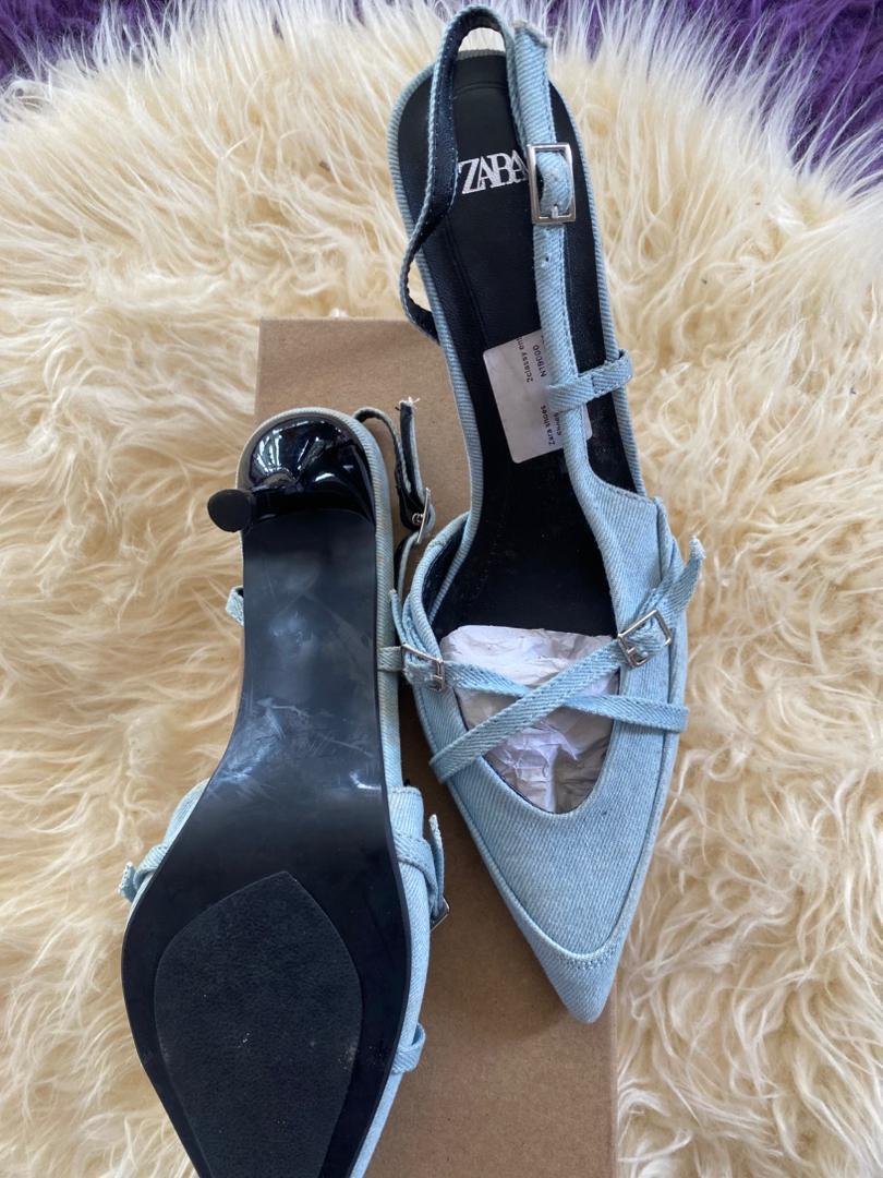 Zara High-Heeled Sandals - Image 2