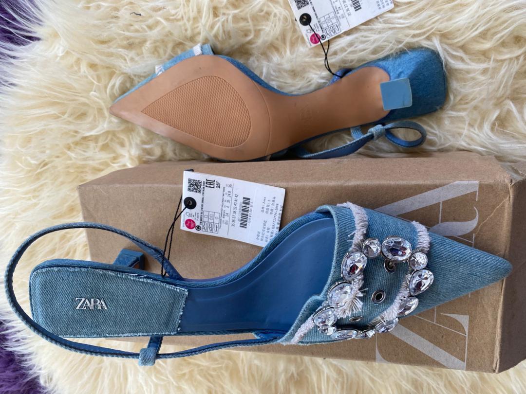 Zara Slingback Kitten Heel - Image 2