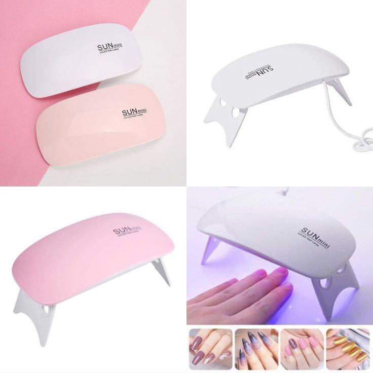 SUNmini Uv Led Nail Lamp-Portable Mouse Shaped Gel Polish Dryer With USB Cord - Image 3
