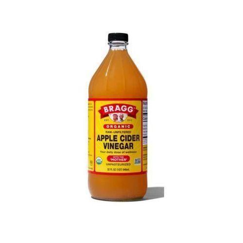 Bragg Organic Raw-Unfiltered Apple Cider Vinegar.