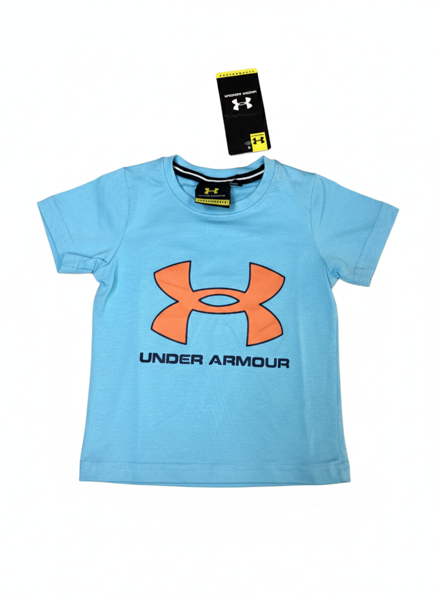 Under Armour Light Blue Logo T-Shirt