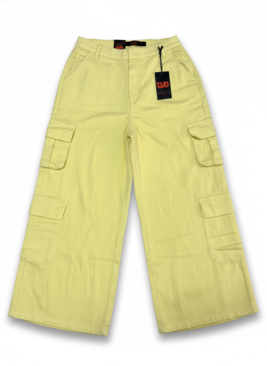 Cargo wide leg trousers (10-17 years) - Image 4