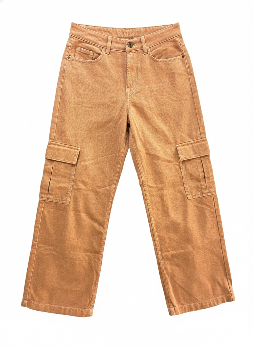 Cargo wide leg trousers (10-17 years) - Image 5