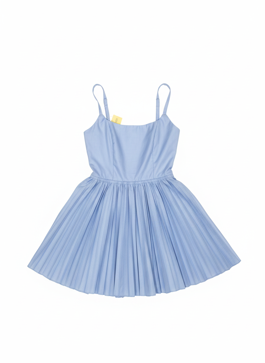 Girls' Classic Pleated Sundress