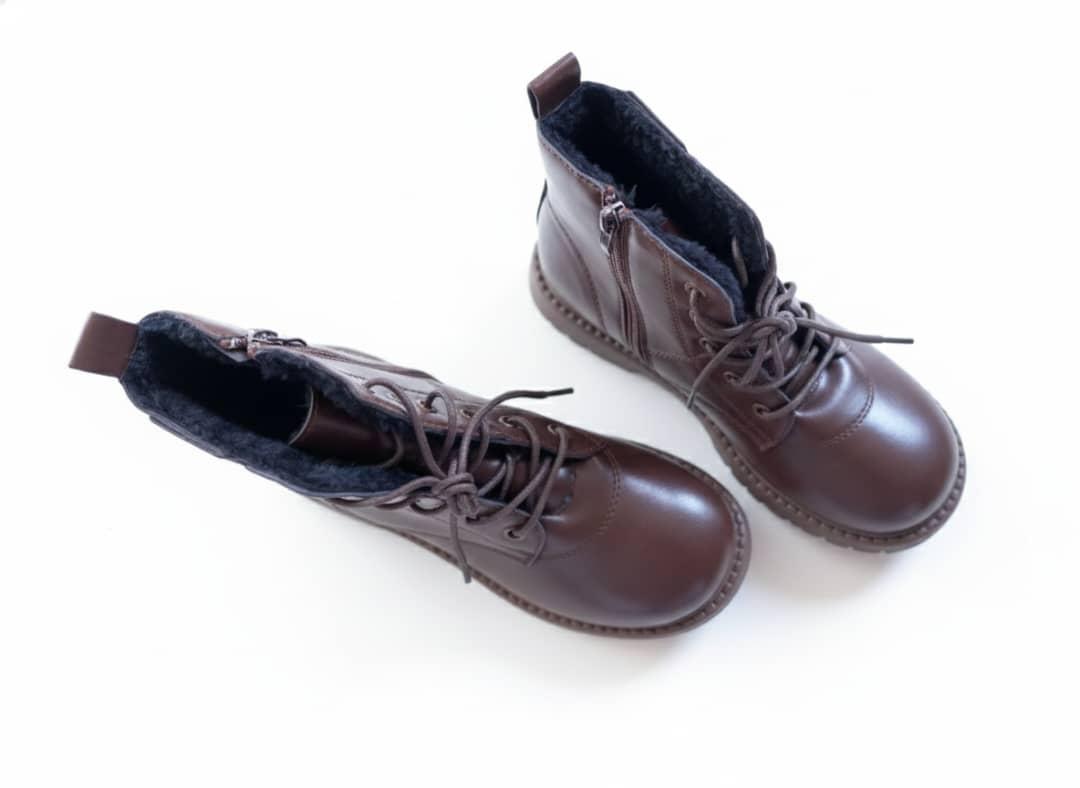 Brown Combat Boots - Image 2