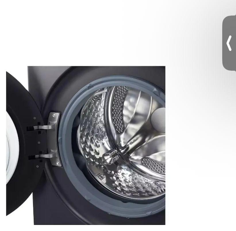 LG Front Load Smart Inverter Washing Machine – Black - Image 5