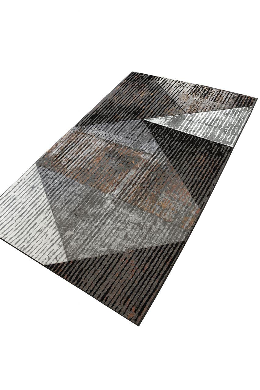 GeoTexture Modern Area Rug