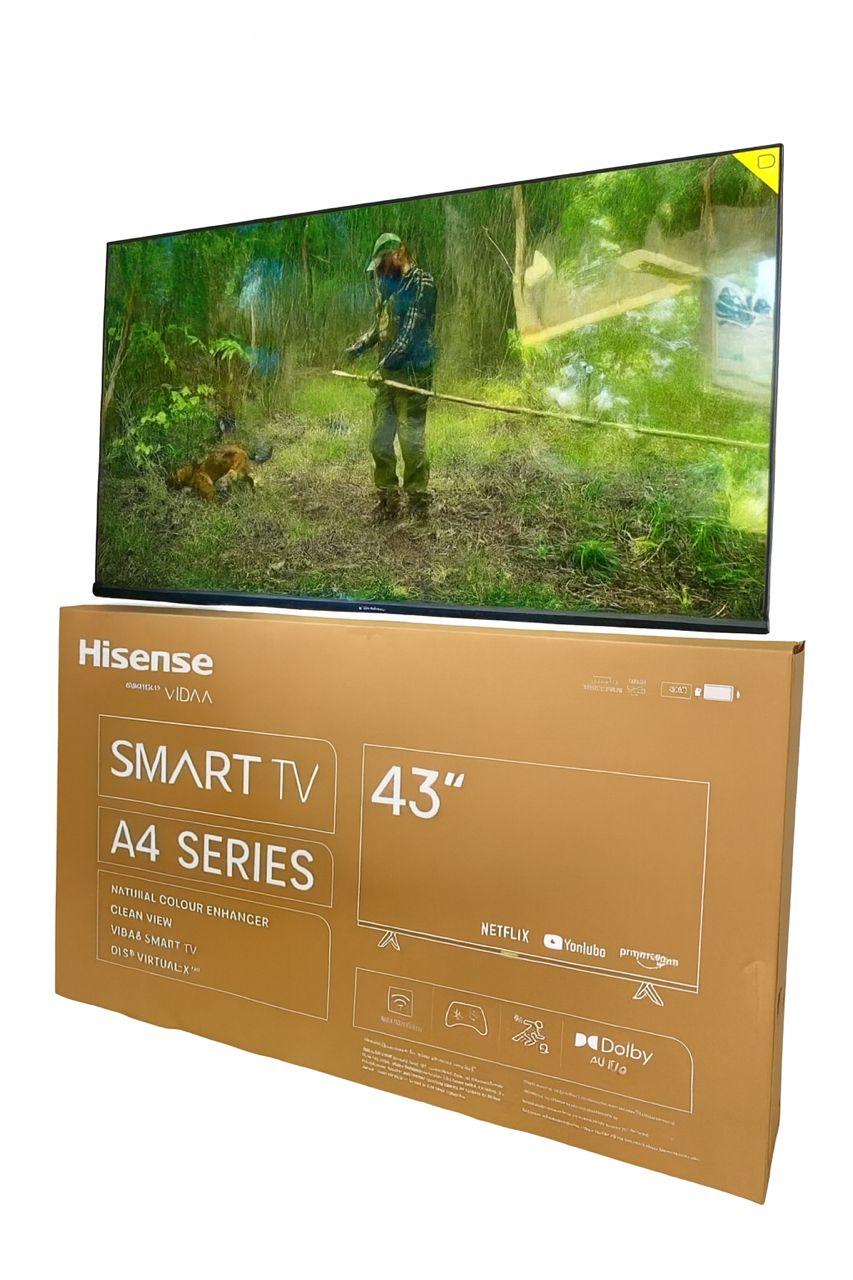Hisense 43" Smart LED TV- Crystal Clear Viewing Experience