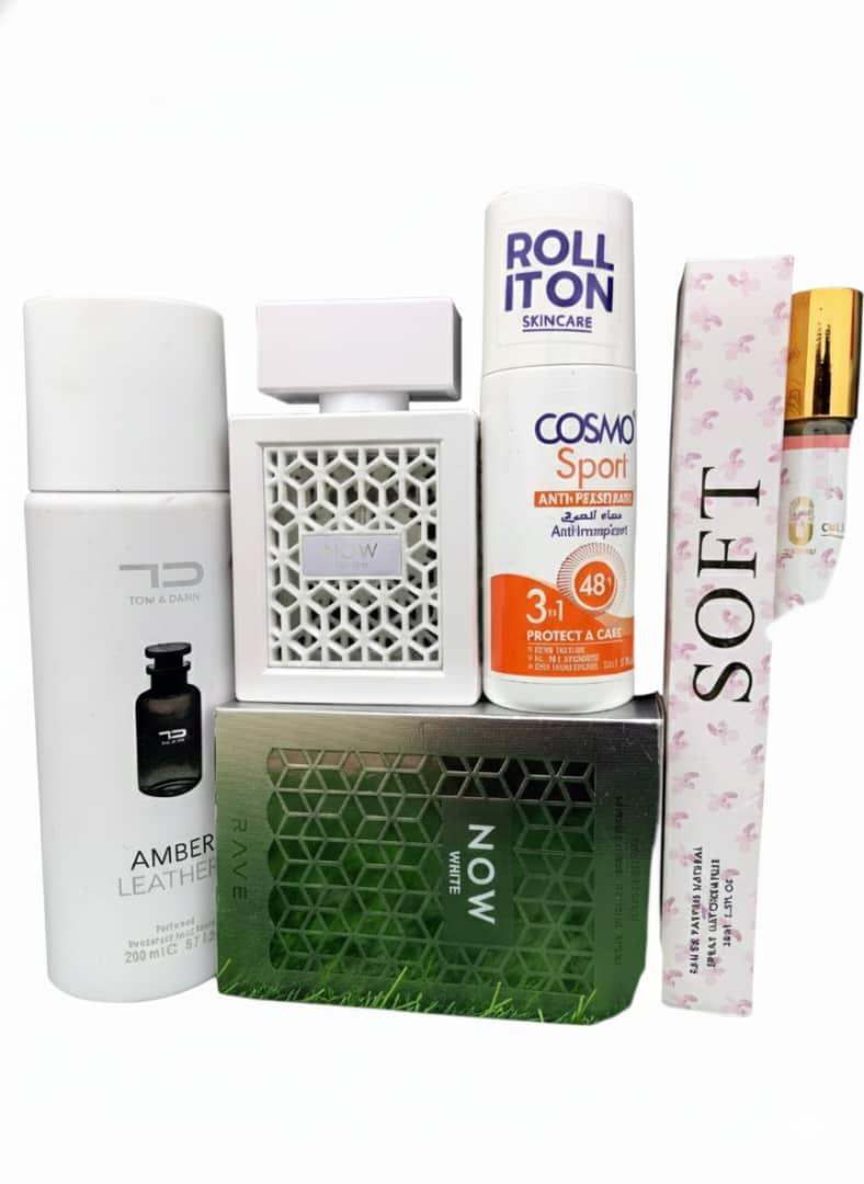 Premium Fresh Fragrance & Body Care Combo – 5-in-1 Set