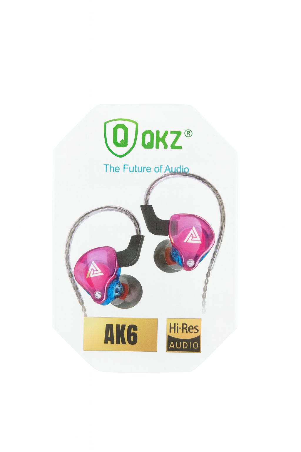QKZ AK6 Hi-Res Wired In-Ear Earphones - Image 2