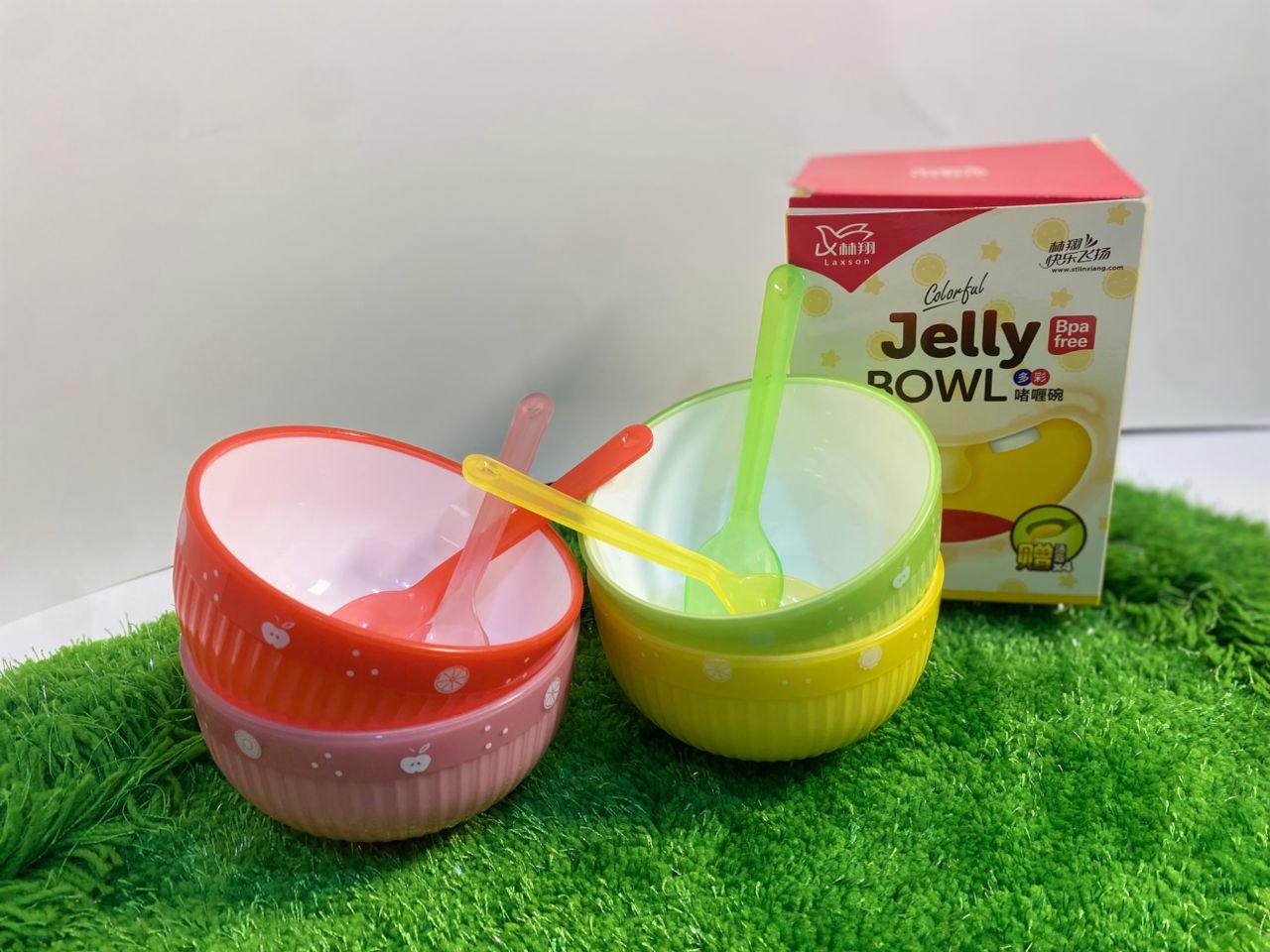 Unbreakable Kids Feeding Jelly Bowl - 8pcs