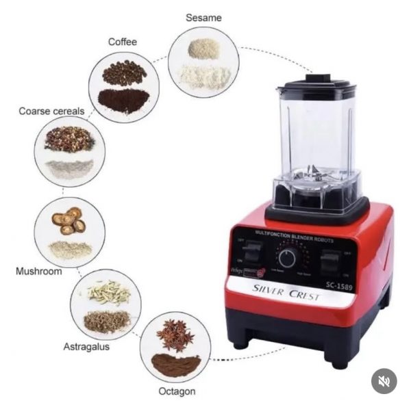Silver Crest Blender 9000w - Image 5