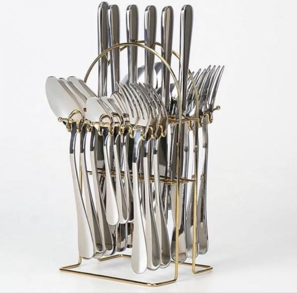 SILVER CUTLERY SET