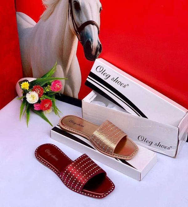 Oleg Leather Boxed Slippers - Image 2
