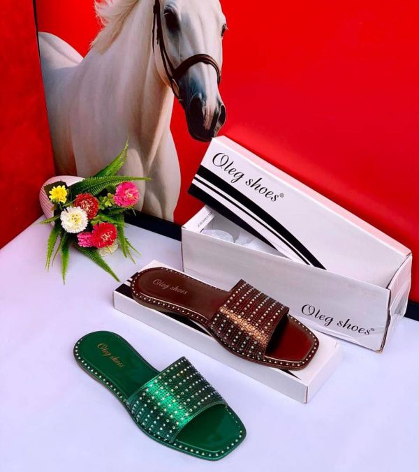 Oleg Leather Boxed Slippers