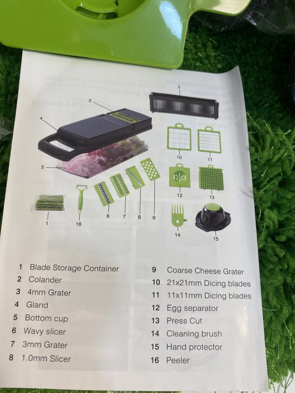 Multifunctional vegetable slicer 22in1 - Image 4