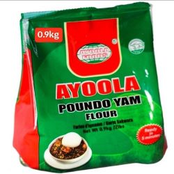 Ayoola Pounded Poundo Yam fufu Flour Powder 0.9kg