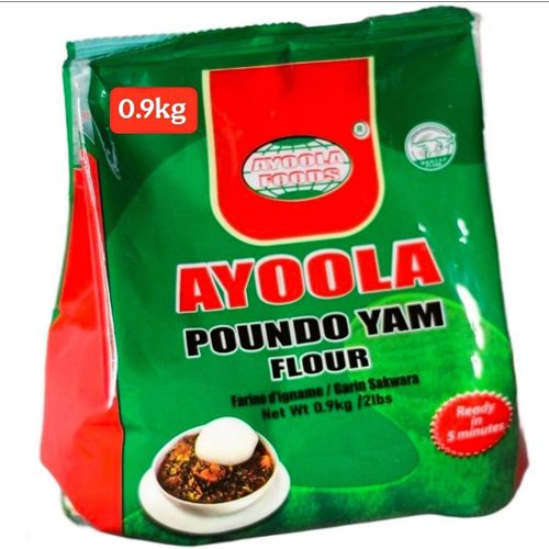 Ayoola Pounded Poundo Yam fufu Flour Powder 0.9kg